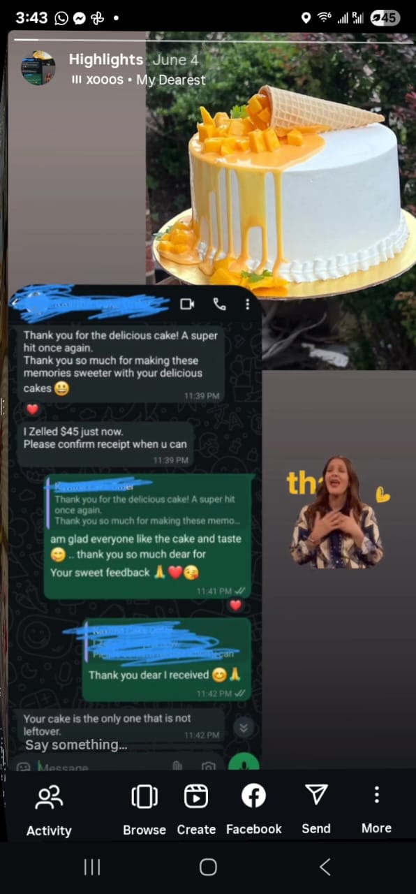 Customer review and feedback